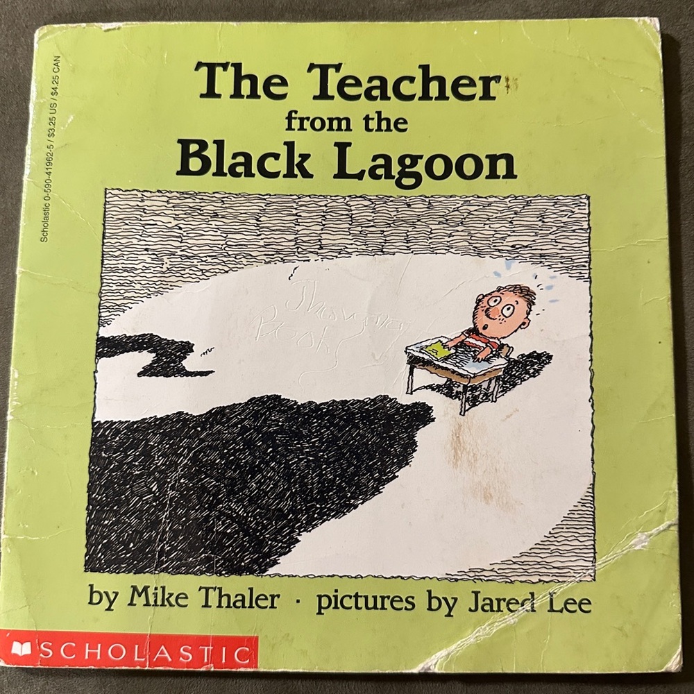 Vintage Kids Book - Teacher from the Black Lagoon 1989
